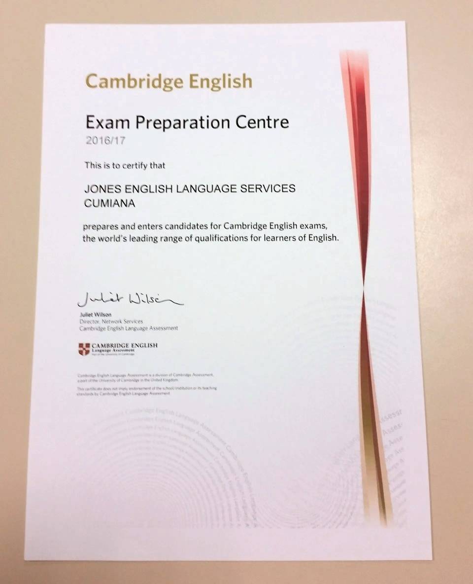 certificazioni rilasciate dall'istituto