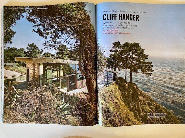 Cliff Hanger Design on Magazine — Sand City, CA — Coastal Fabrication Co.