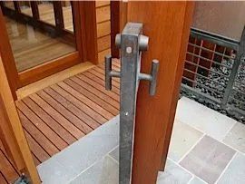 New Handle of Door — Sand City, CA — Coastal Fabrication Co.