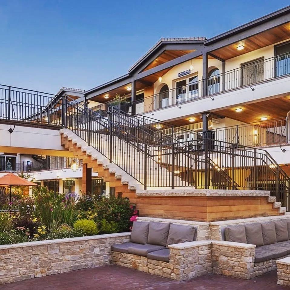 Railings on Wide Area — Sand City, CA — Coastal Fabrication Co.