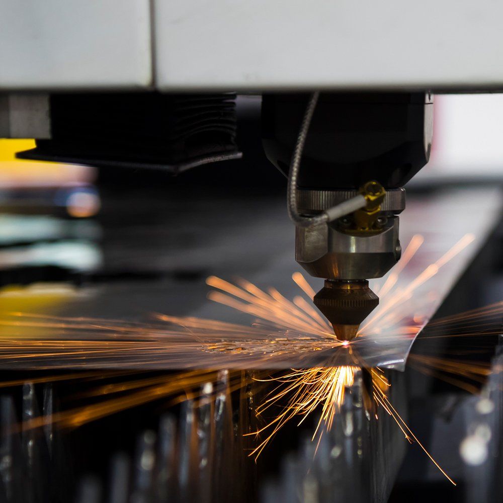 Steel Metal Sheet Cut by Laser Cutting Machine — Sand City, CA — Coastal Fabrication Co.