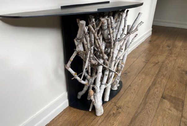 Ornamental Metal Table — Sand City, CA — Coastal Fabrication Co.