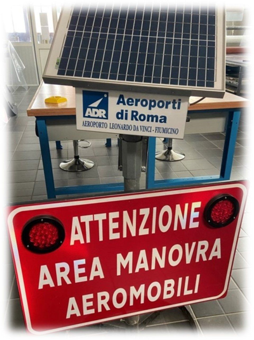 Segnali stradali con fotovoltaico