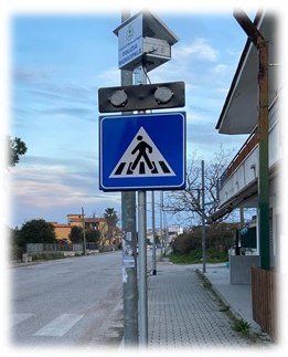 Segnale con alimentazione solare