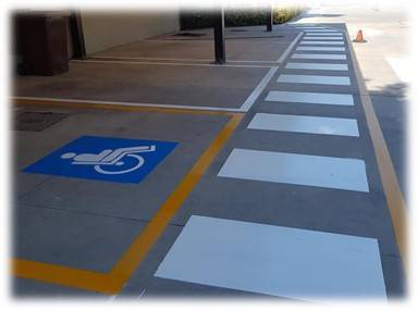 segnaletica di sicurezza per parcheggi