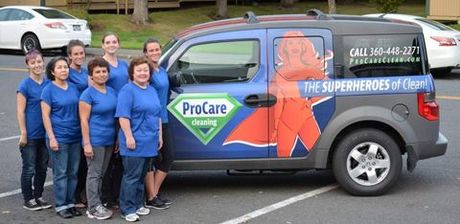 procare cleaning team