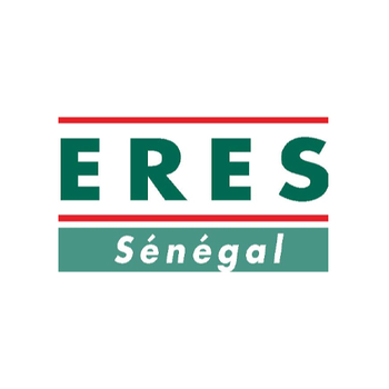 Logo ERES Sénégal en vert et rouge sur fond blanc