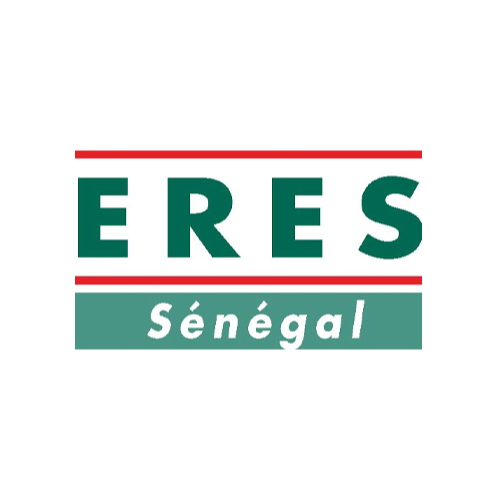 Logo ERES Sénégal en vert et rouge sur fond blanc