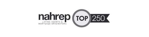 A black and white logo for nahrep top 250