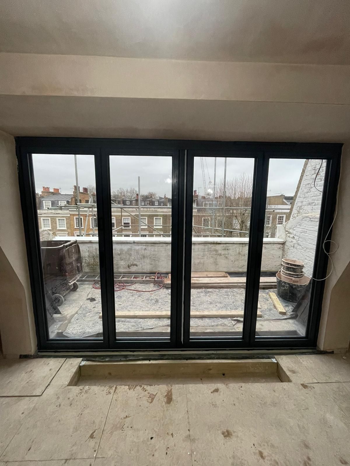 Three Panel Cortizo Bifold Door