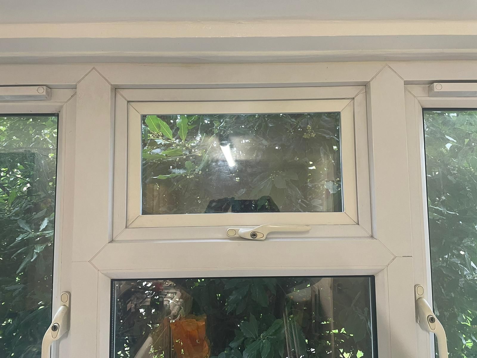 uPVC two sides and top hung window