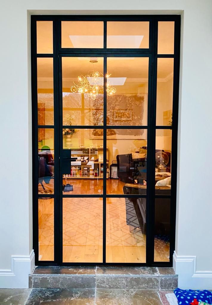 Heritage internal steel look doors