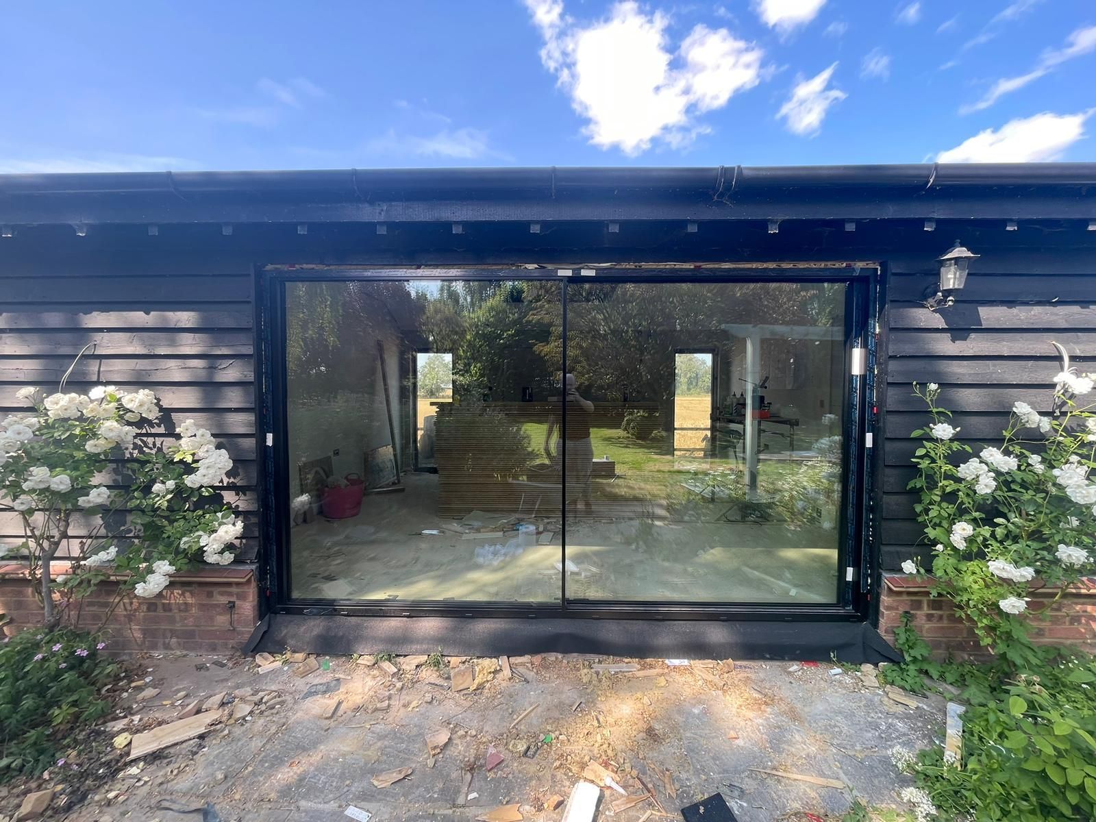 Double Slim Line Cor vision Sliding Door