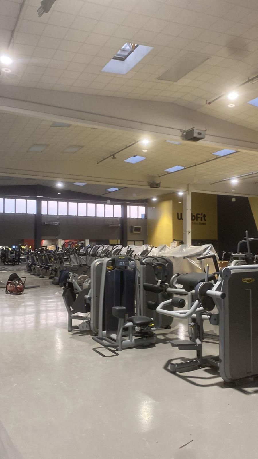 Palestra Webfit a Gorizia realizzazione impianti elettrici - dati - videosorveglianza