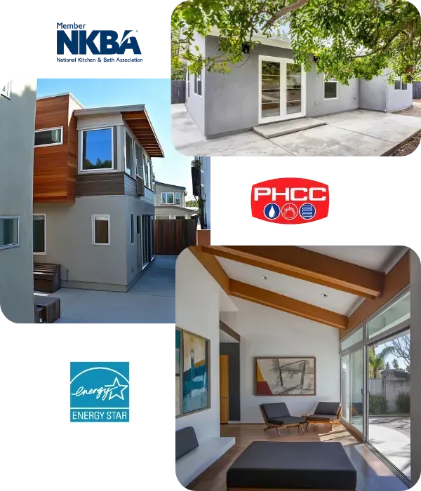 Huntington Beach ADU Collage Member NKBA PHCC EnergyStar