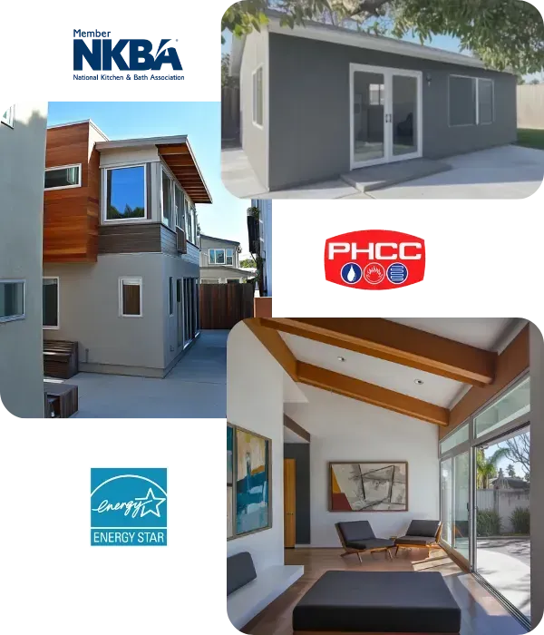 Huntington Beach ADU Collage Member NKBA PHCC EnergyStar