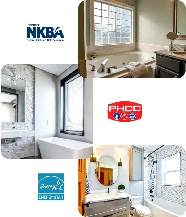 Huntington Beach Bathroom Collage Member NKBA PHCC EnergyStar