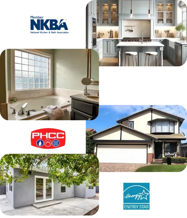 Huntington Beach Home Remodeling Collage Member NKBA PHCC EnergyStar
