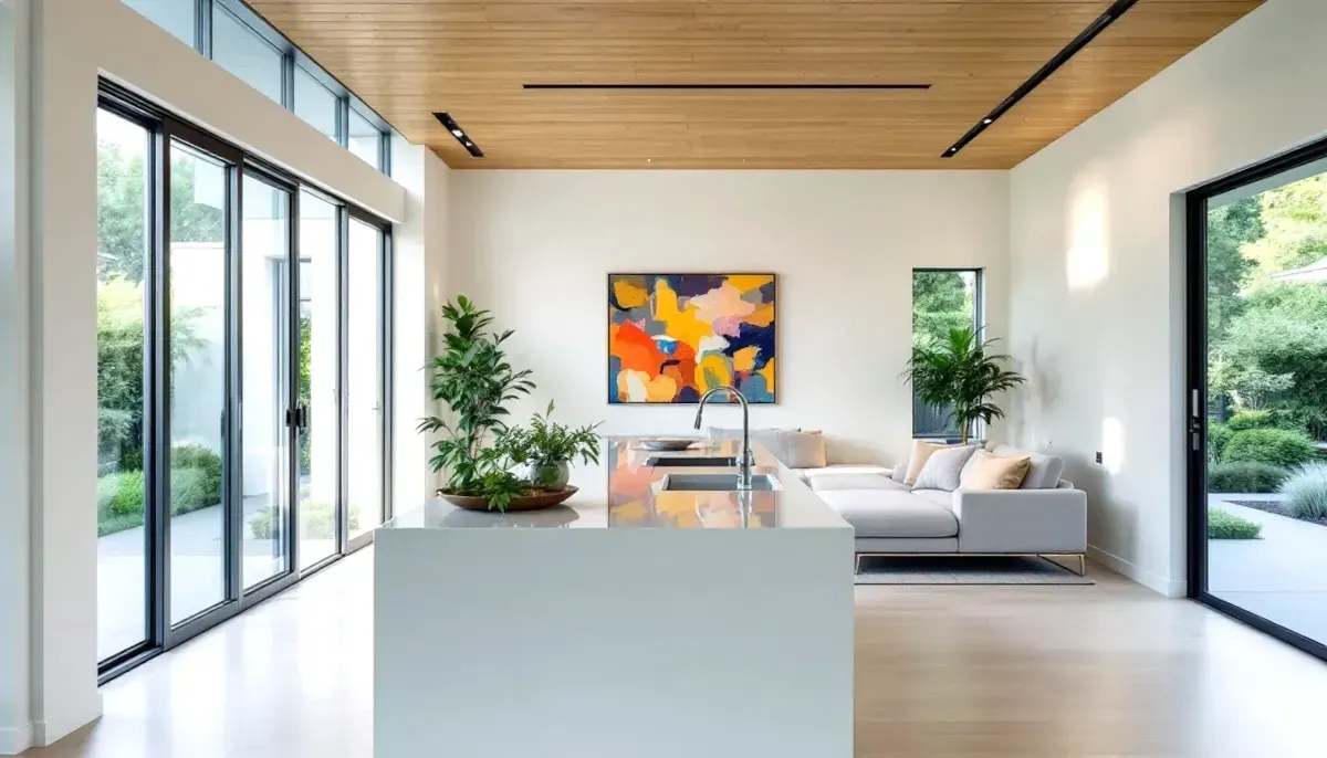 A beautiful remodeled home showcasing modern design elements Remodeled Homes