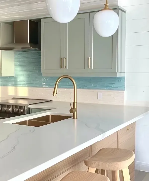 Huntington Beach Kitchen Remodeling with  Island Sink