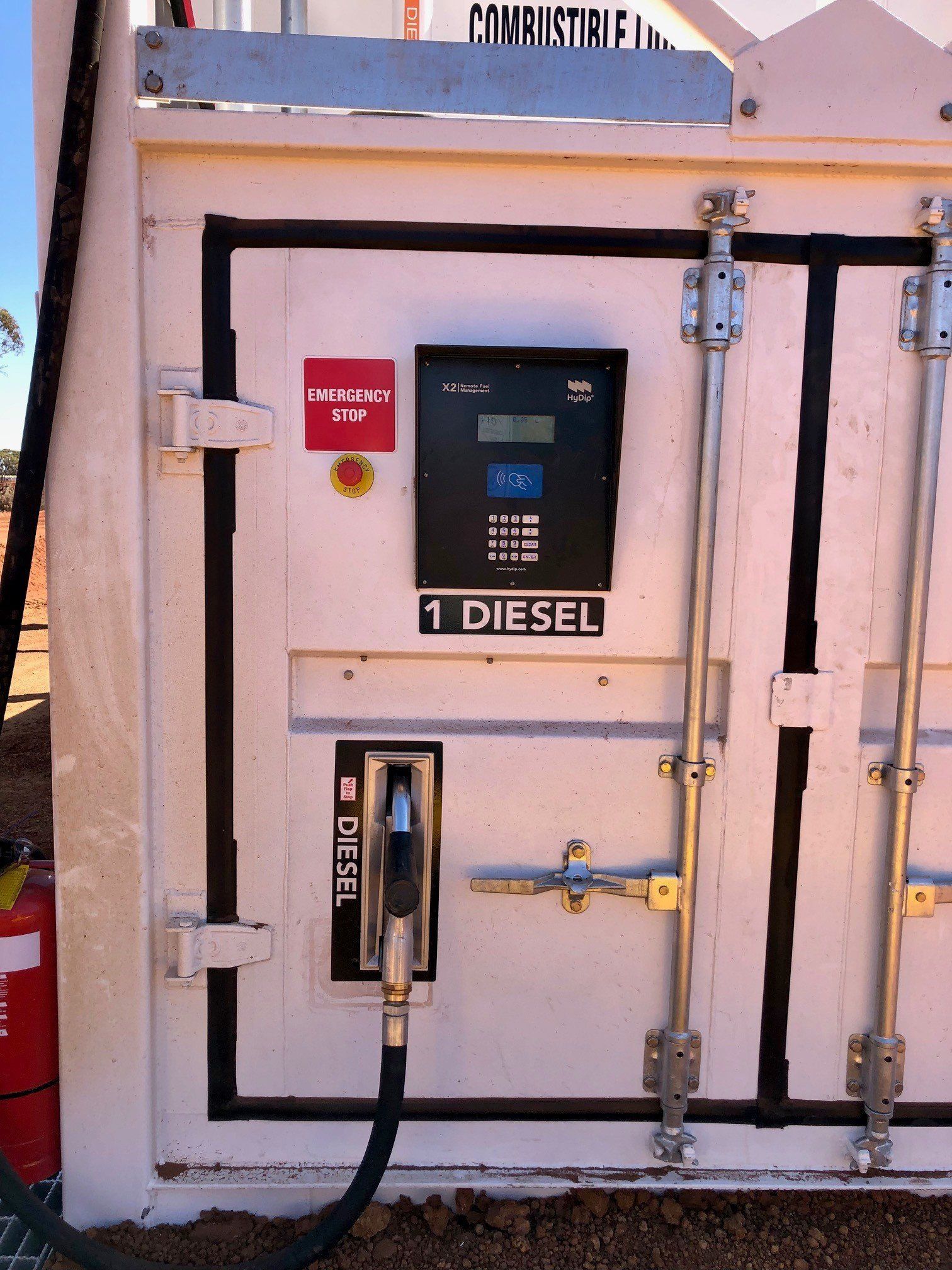 fuel storage tank In industrial areas
