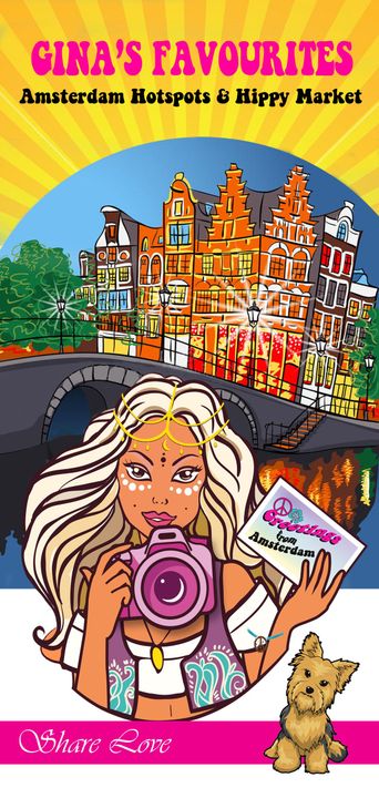 www.ginasfavourites.com-Hotspots-Amsterdam-Guidemap-plattegrond Events-shops-Dagje amsterdam-nightlife-Restaurants-hippiemarkt-canaltour-Gina Petula