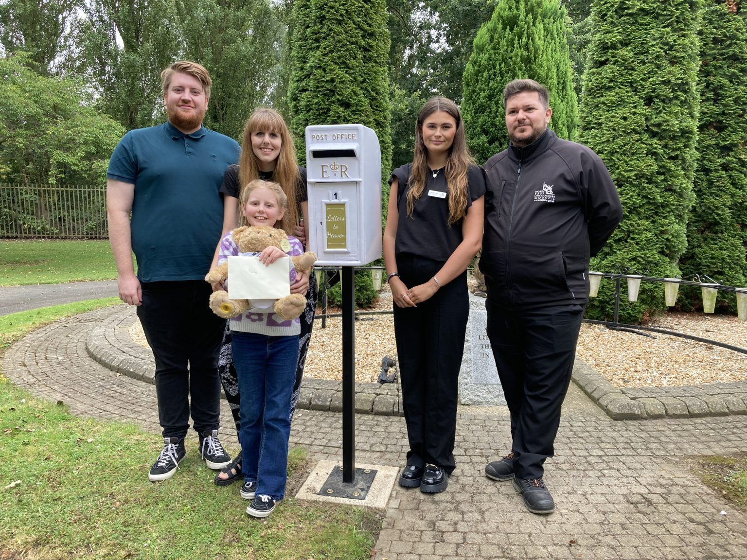 Special Post Box Donated to those who have Lost a Loved One
