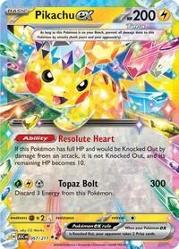 057 217 Pikachu ex