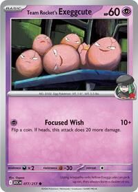 077 217 Team Rocket's Exeggcute