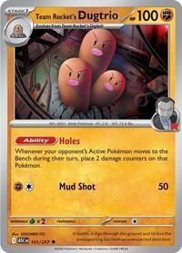 101 217 Team Rocket's Dugtrio