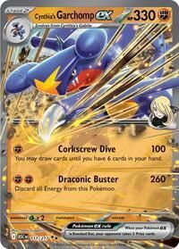 111 217 Cynthia's Garchomp ex