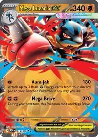113 217 Mega Lucario ex