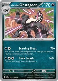 132 217 Galarian Obstagoon