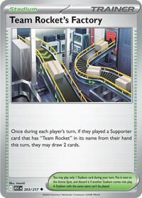 203 217 Team Rocket's Factory
