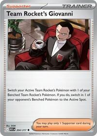 204 217 Team Rocket's Giovanni