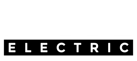 A black and white logo for electric on a white background.