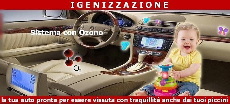 sistema di ozonizzazione auto