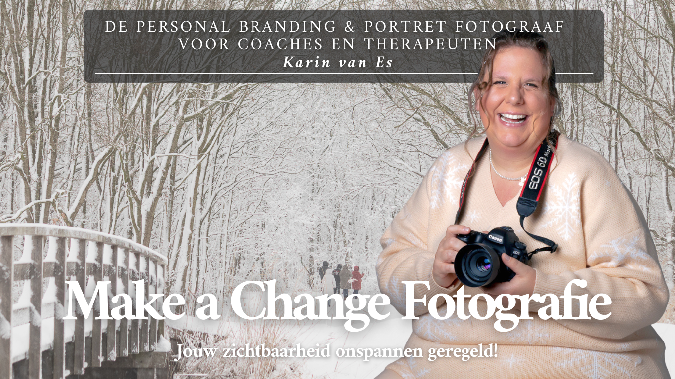 Fotograaf voor coaches en therapeuten Make a Change Fotografie