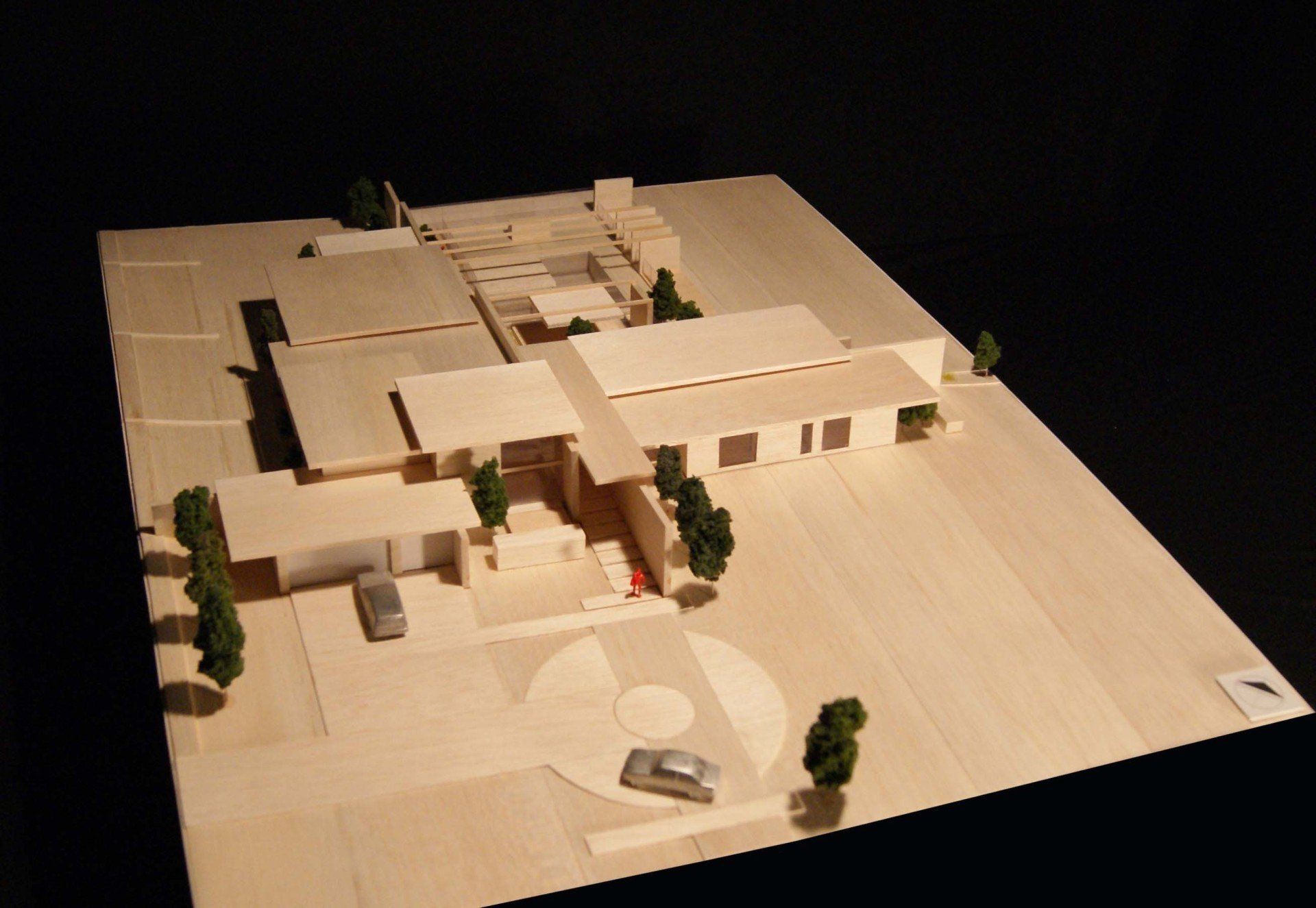 A model of a new residential home