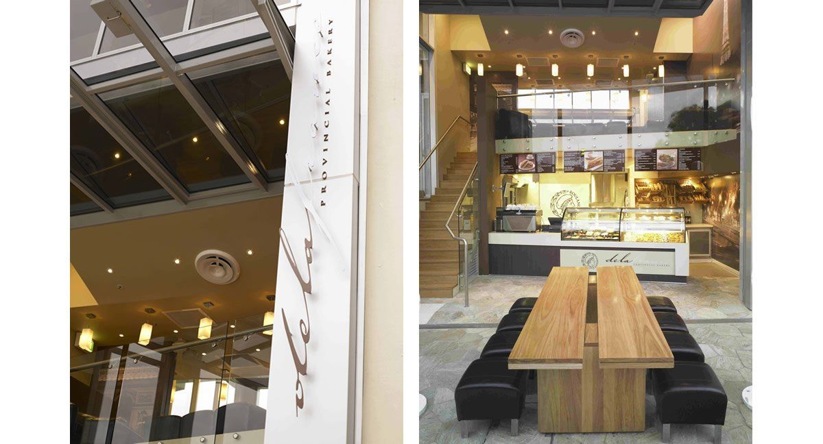 Modern retail cafe designs