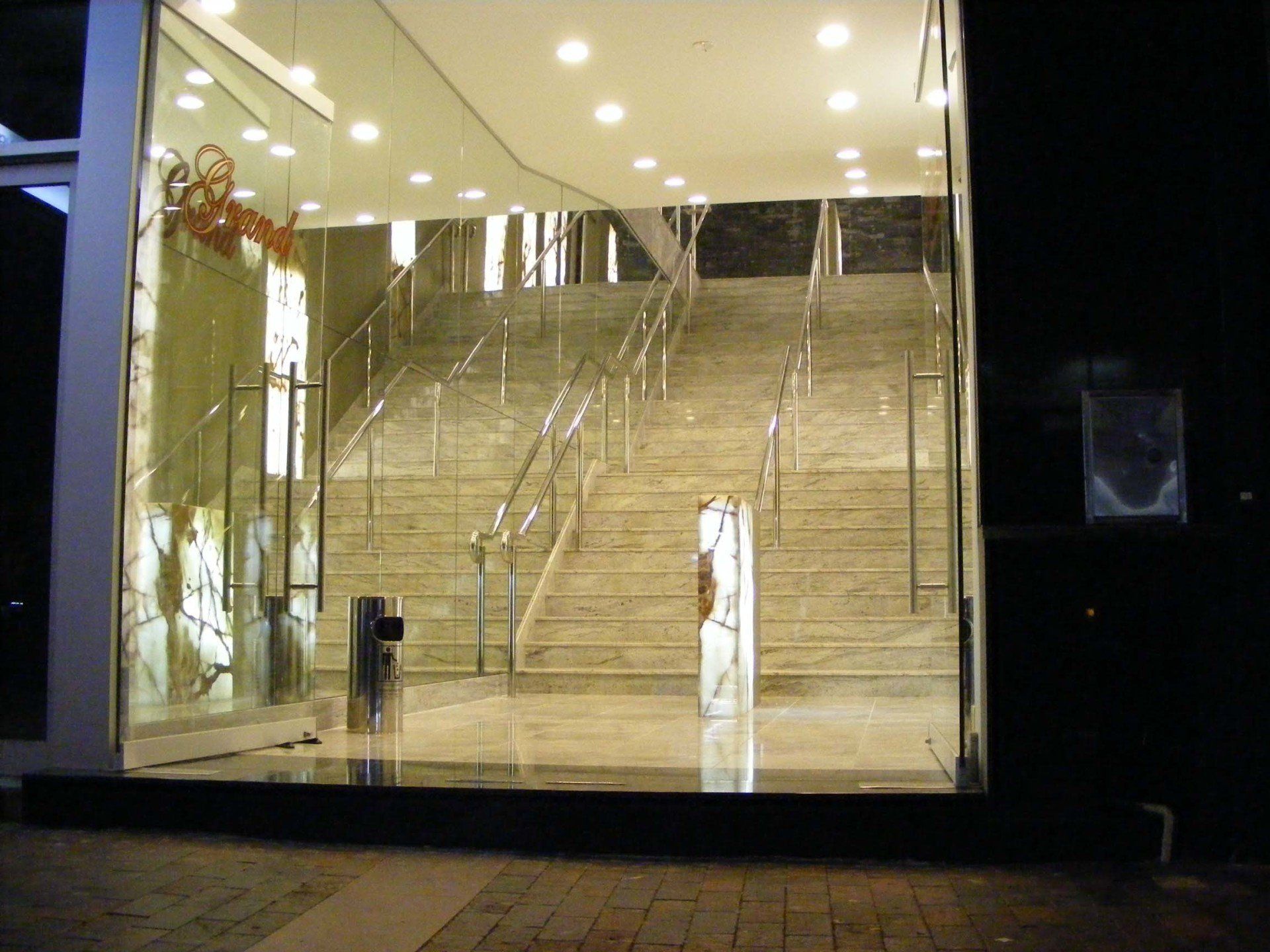 New function centre entrance