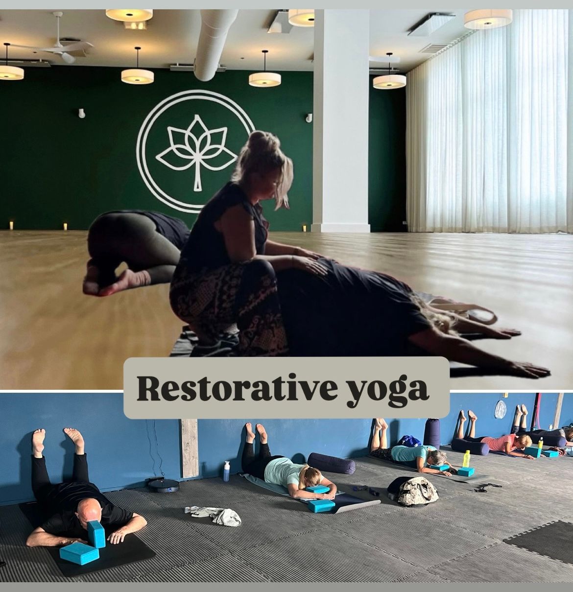 restorative yoga special door Esmee Evers bij Hugz in Zelhem