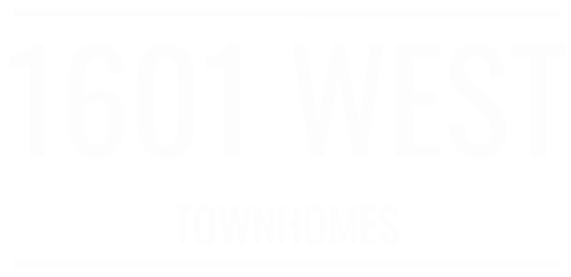 1601 West Townhomes logo - click to go to home page