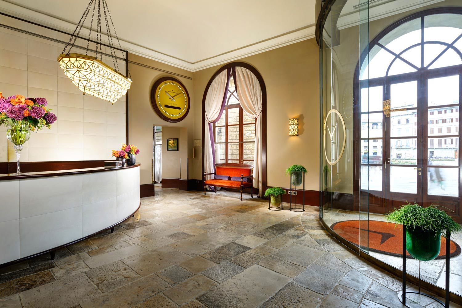 lobby at Hotel L'Orologio Florence