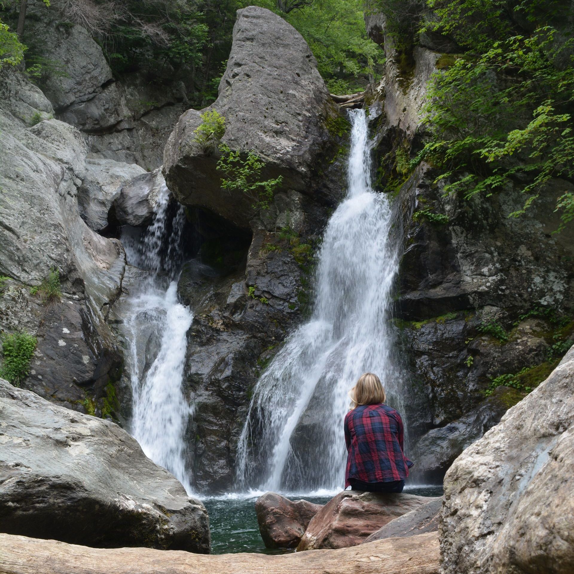 Bash Bish Falls in Massachusetts