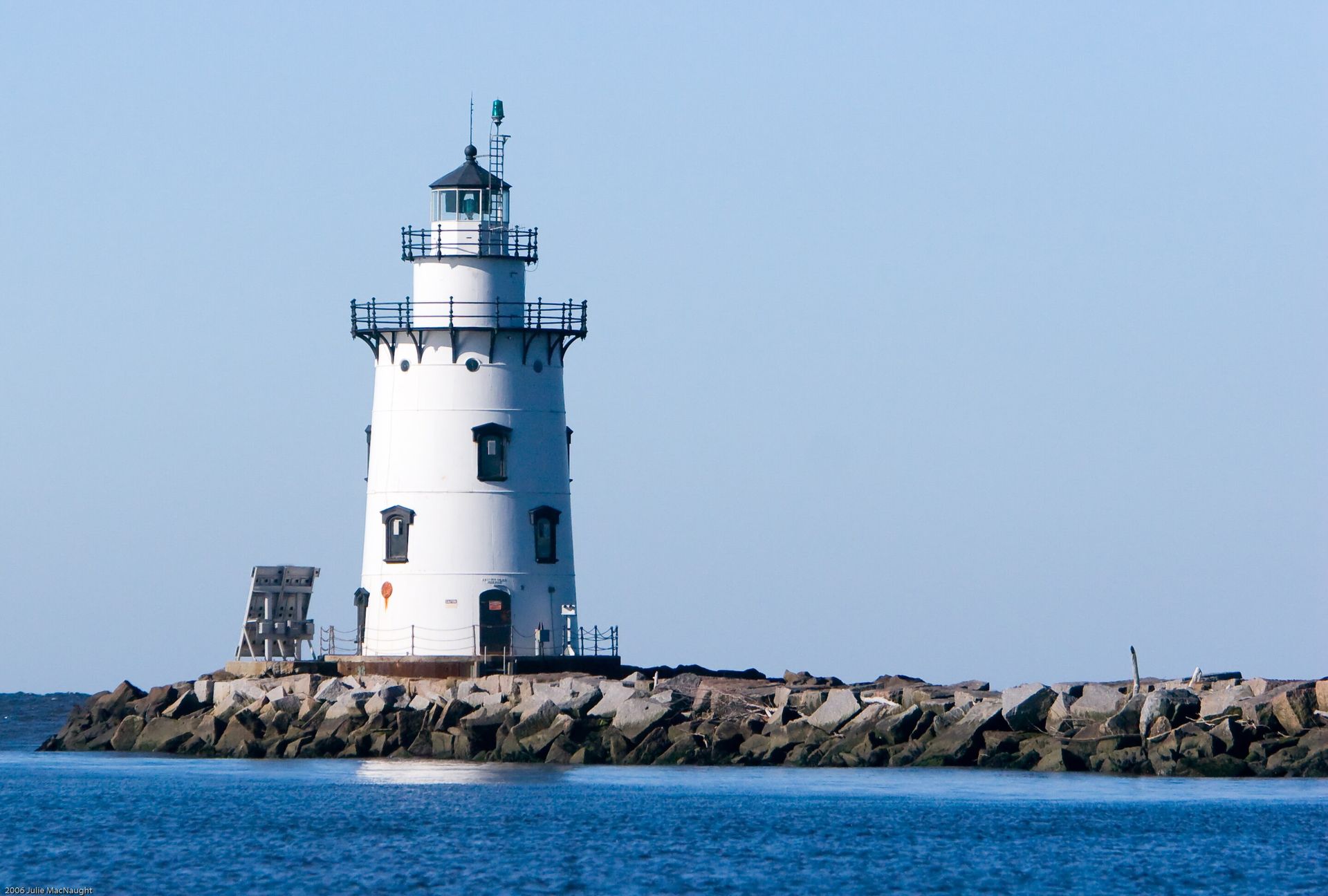 Saybrook Breakwater Lighthouse in Old Saybrook CT 