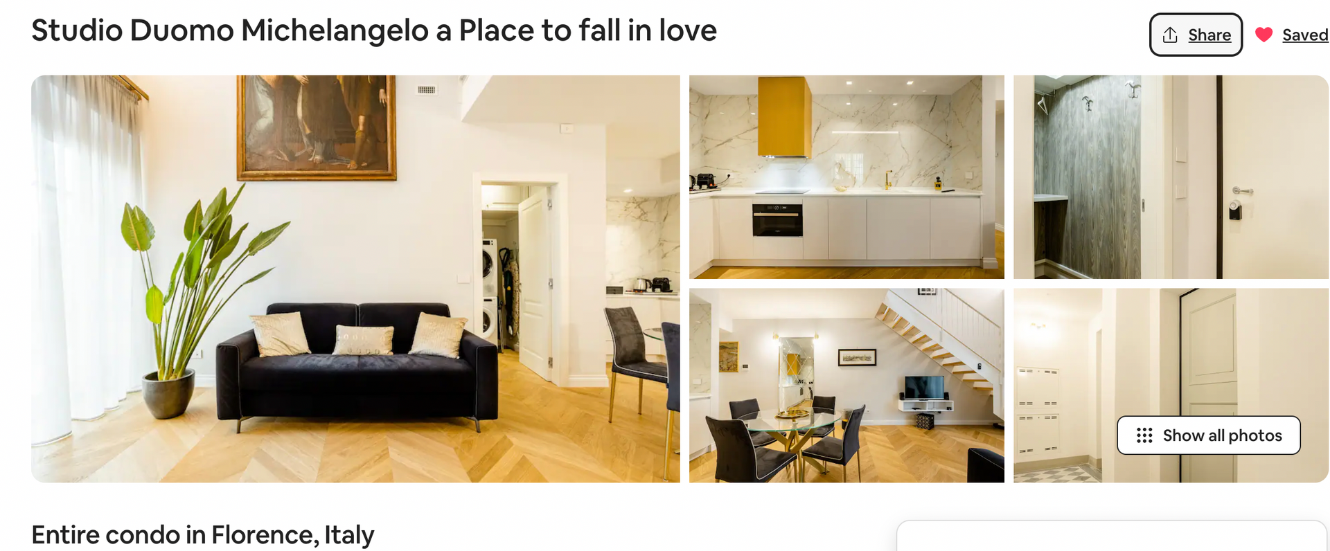 airbnb in florence for 3 people 