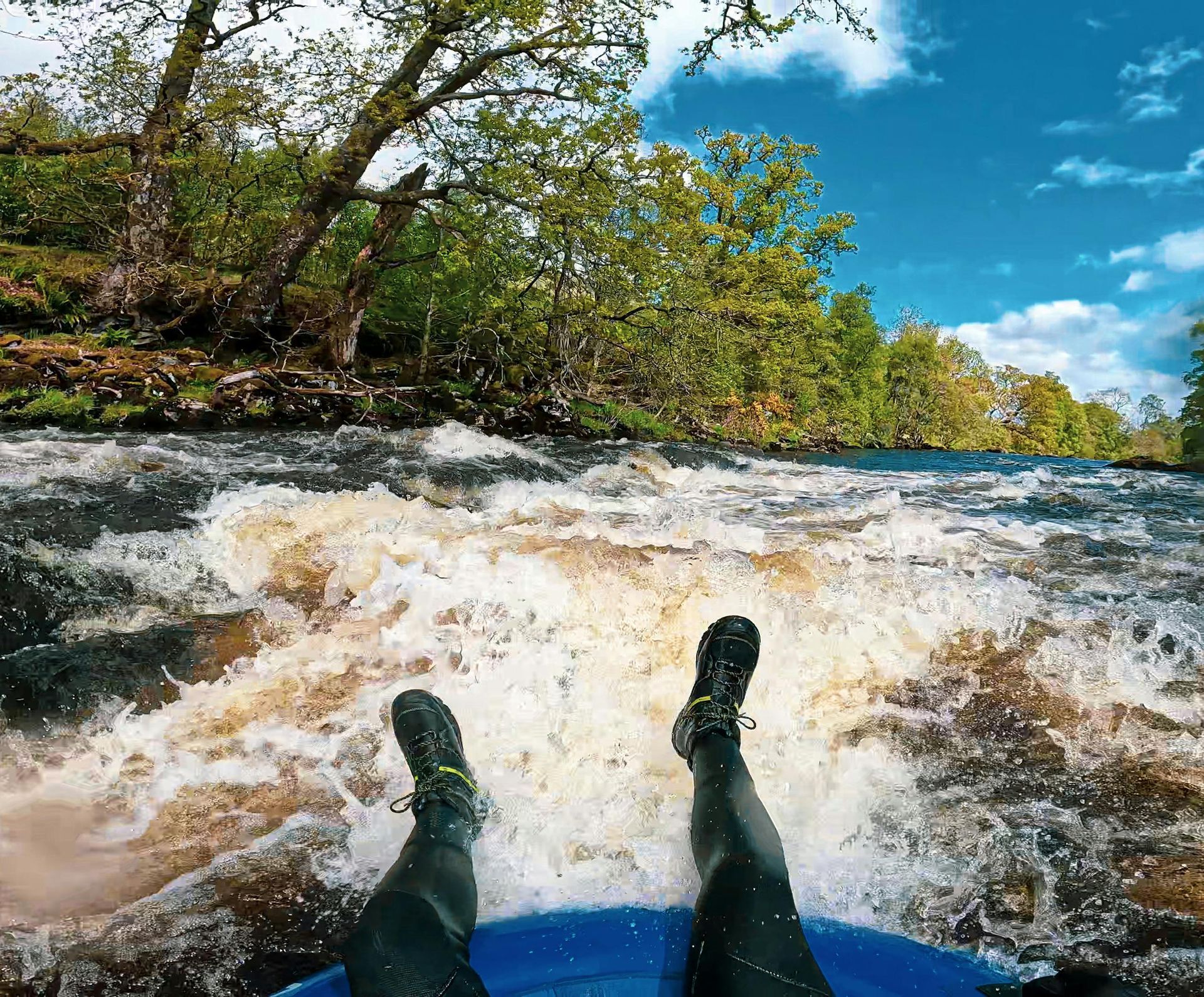 river tubing