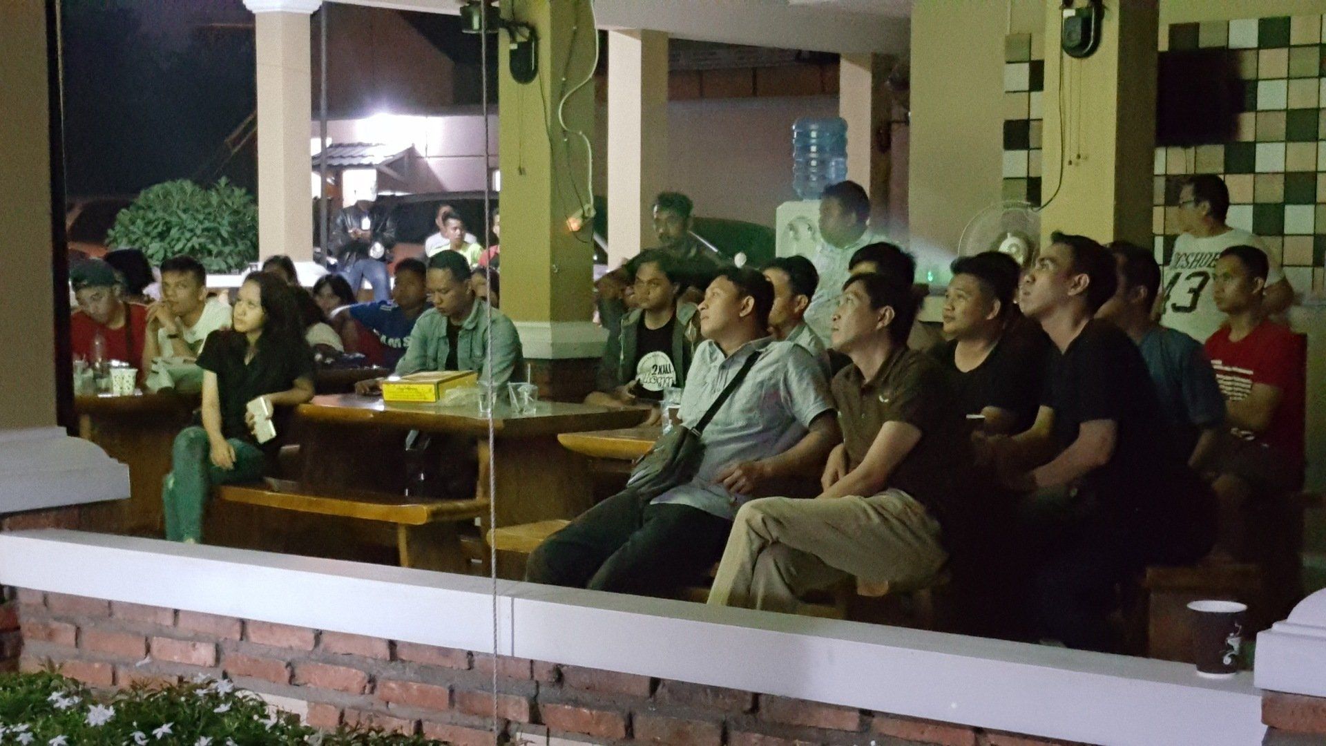 nobar final piala dunia 2018 di clubhouse perumahan villa sierra vista palembang