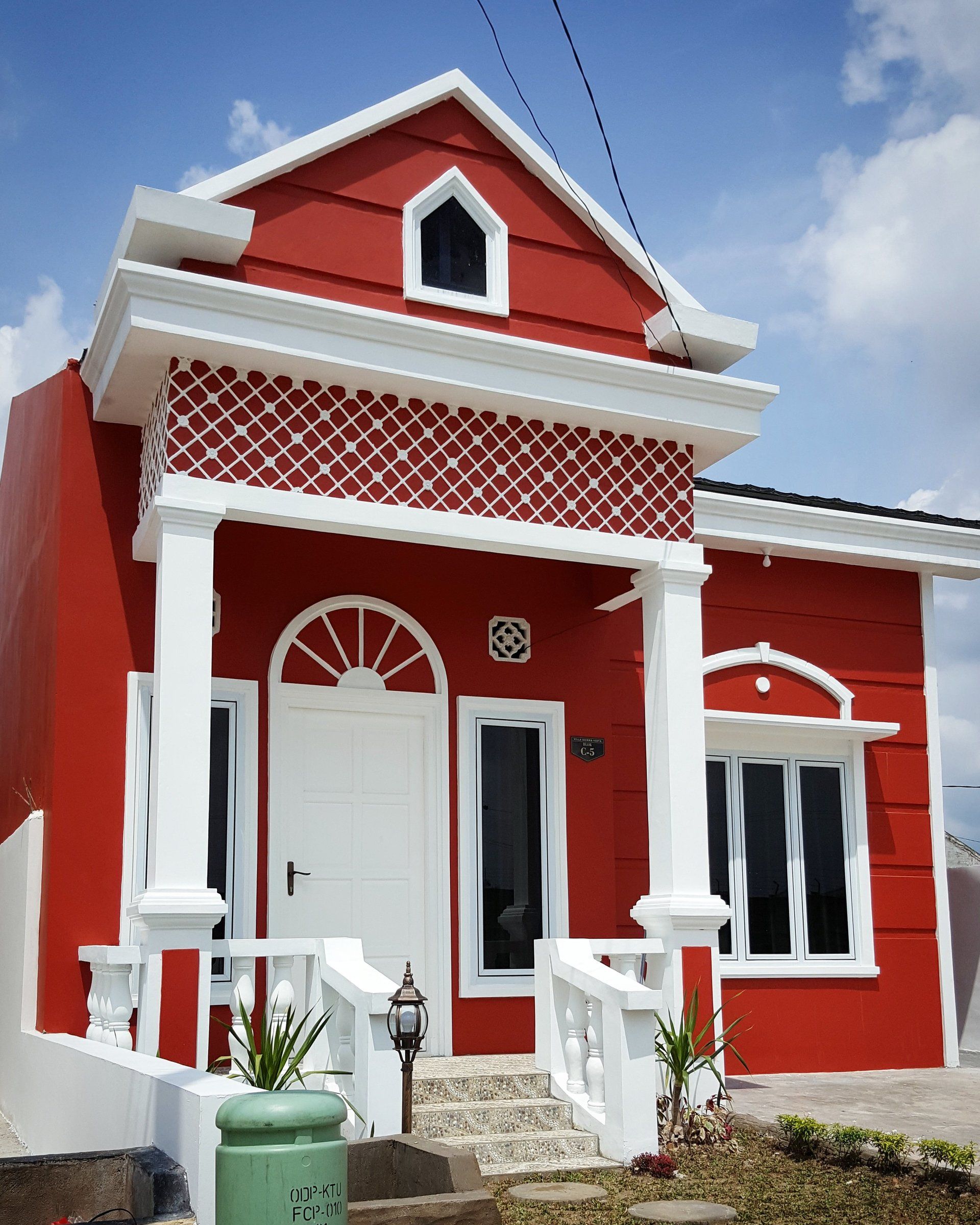 tipe 54 cluster rumah baru di perumahan villa sierra vista palembang